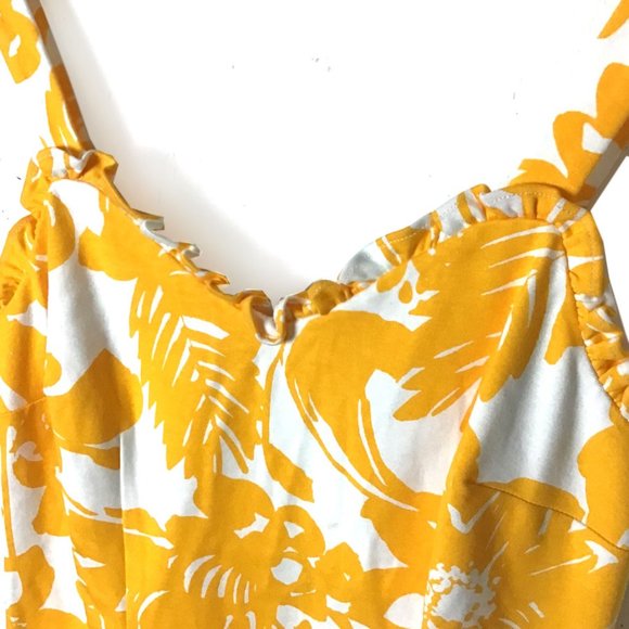 Trina Turk Dresses Trina Turk Zile Yellow White Floral Dress 8